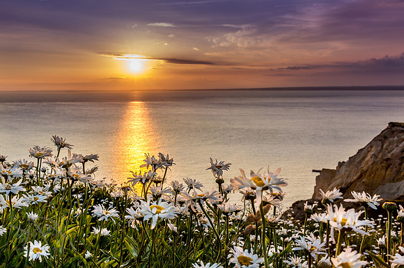 Sunset, Alum Bay