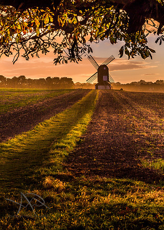 Autumn Rain, Pitstone Windmill