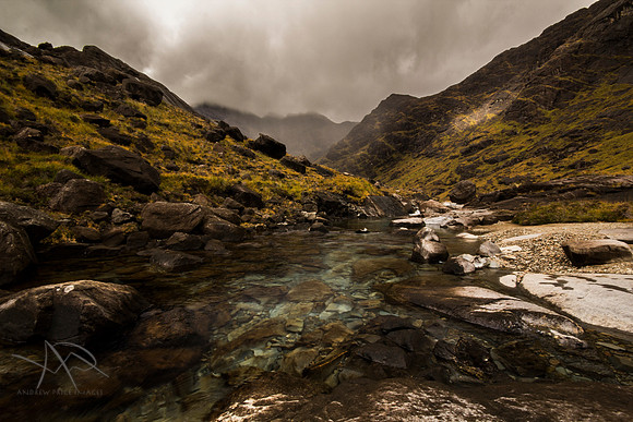 Misty Rain, Scavaig River