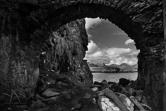 Cullins from Tokavaig Castle