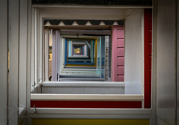 Beach Hut Window