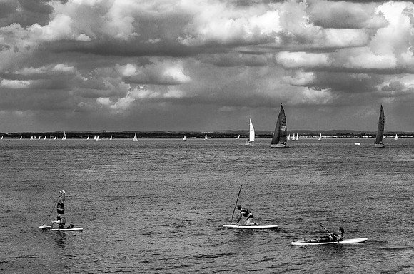 Paddle Board Headstand, Cowes
