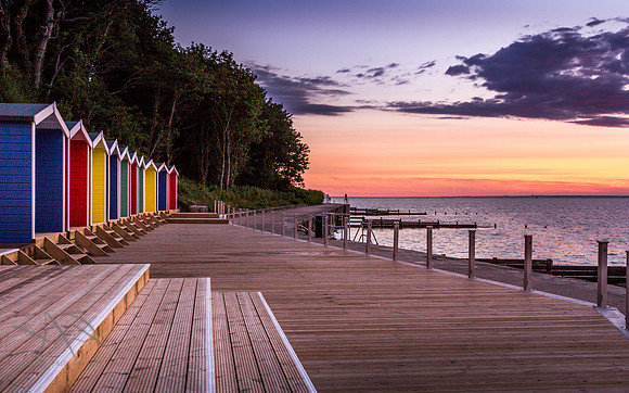 Golden Beach Huts, Colwell Bay