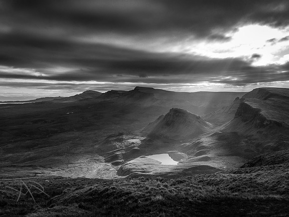 Heavenly Light, Trottenish Ridge, Isle of Skye