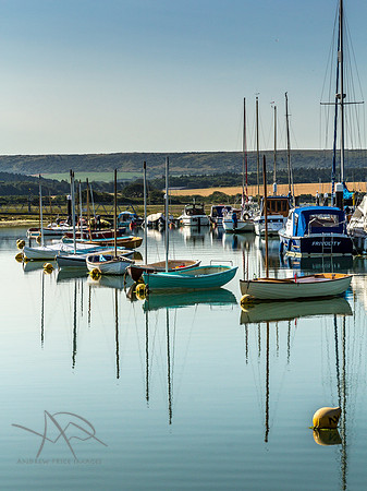 Mast Reflections, Yarmouth Harbour