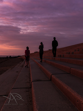 Sunset Stroll, Heacham